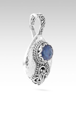 Shine Your Light Pendant™ in Blue Sapphire Mother of Pearl Quartz