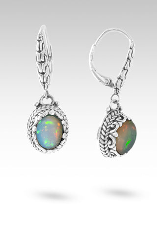 I Was Saved Earrings™ in Ethiopian Opal