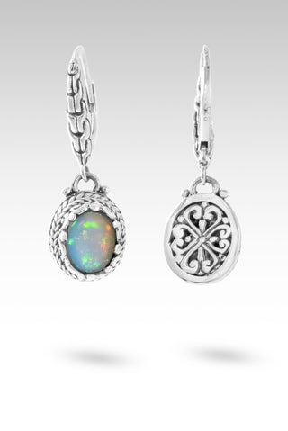 I Was Saved Earrings™ in Ethiopian Opal