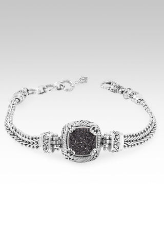 Ultimate Comforter Bracelet™ in Black Knight™ Drusy 6.5 - 7.25