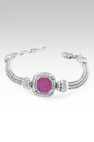 Ultimate Comforter Bracelet™ in Pink Charmer™ Drusy 6.5 - 7.25