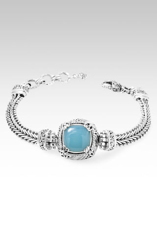 Ultimate Comforter Bracelet™ in Paraiba Chalcedony 6.5 - 7.25
