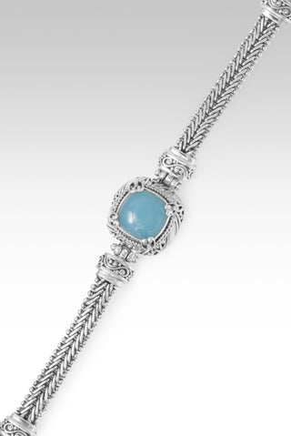 Ultimate Comforter Bracelet™ in Paraiba Chalcedony 6.5 - 7.25