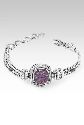 Ultimate Comforter Bracelet™ in Potentially Purple™ Drusy 6.5 - 7.25