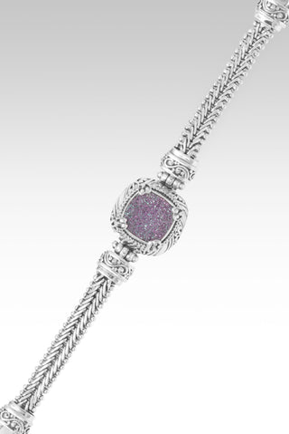 Ultimate Comforter Bracelet™ in Potentially Purple™ Drusy 6.5 - 7.25