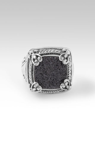 Ultimate Protector Ring™ in Black Knight™ Drusy 5