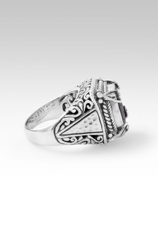 Ultimate Protector Ring™ in Black Knight™ Drusy 5