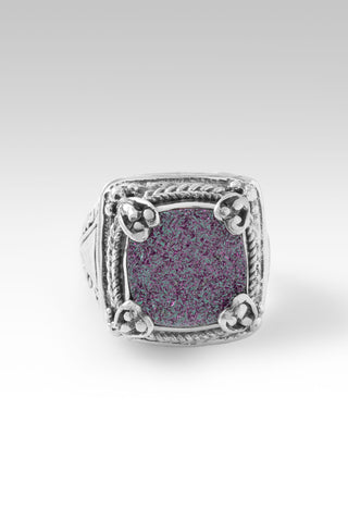 Ultimate Protector Ring™ in Potentially Purple™ Drusy 5