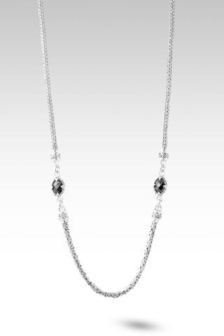 Surrender All Necklace™ in Black Spinel 16 + 4