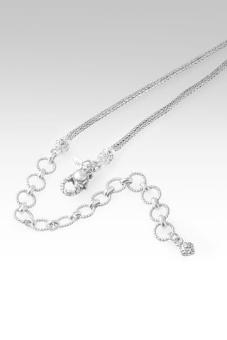 Surrender All Necklace™ in White Topaz 16 + 4