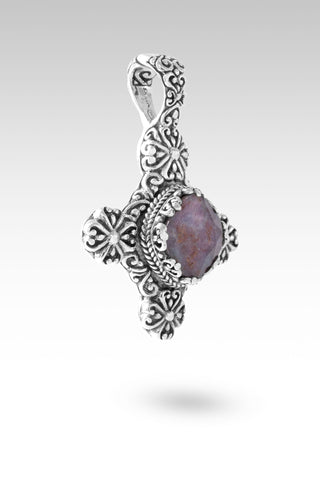 Praying for A Miracle Pendant™ in Ruby Kyanite Quartz