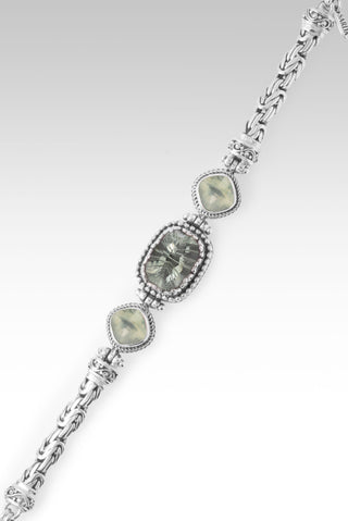 I Am a Miracle Bracelet™ in Prasiolite & Prehnite