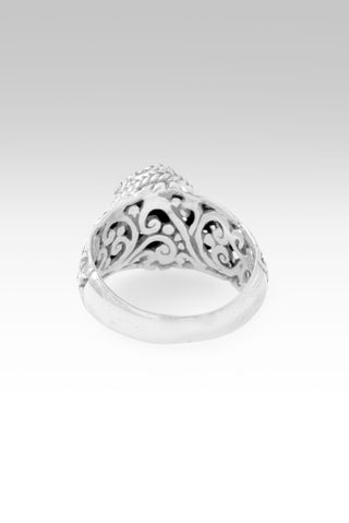 I Am Not My Mistakes Ring™ in Black Spinel 5