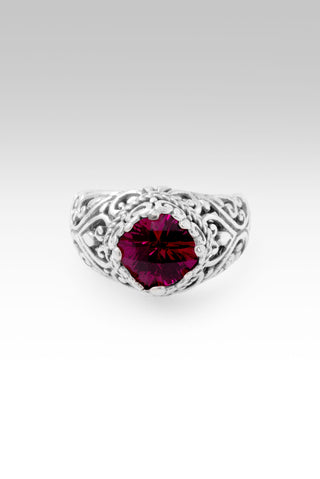 I Am Not My Mistakes Ring™ in Lab Created Ruby