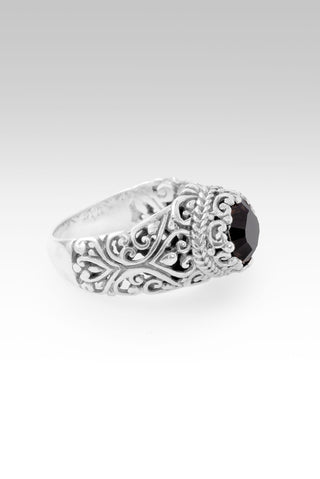 I Am Not My Mistakes Ring™ in Smoky Quartz 5