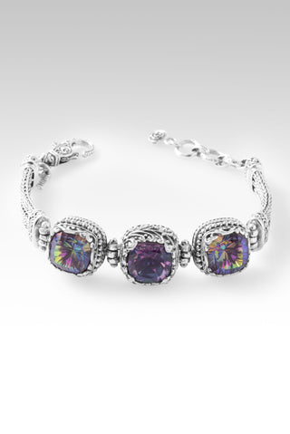 Prodigal Come Home Bracelet™ in Majestic Purple™ Mystic Quartz & Mocking Jay™ Mystic Quartz 6.5 - 7.25