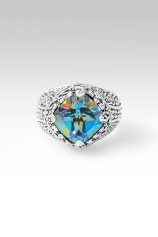 Removing All Obstacles Ring™ in Cultural Shift™ Mystic Quartz 5