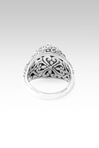 Removing All Obstacles Ring™ in Posey Violets™ Mystic Quartz 5