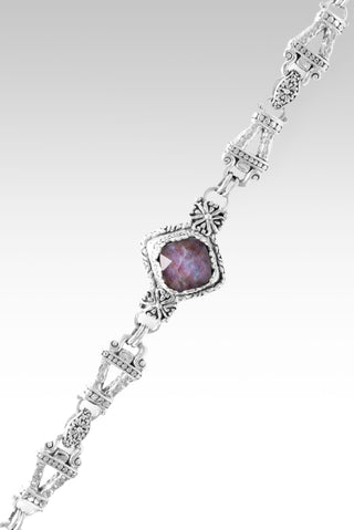 Praying for Breakthroughs Bracelet™ in Ruby Kyanite Quartz 6.75 - 7.5