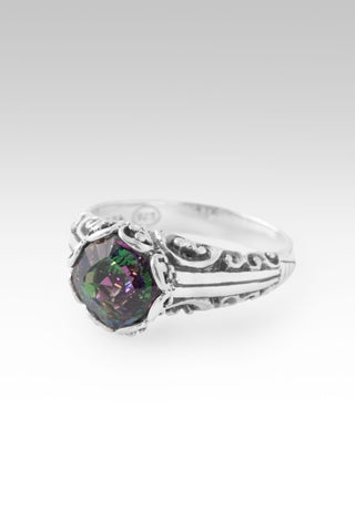 No More Worries Ring™ in Chrome Chameleon™ Mystic Quartz 5