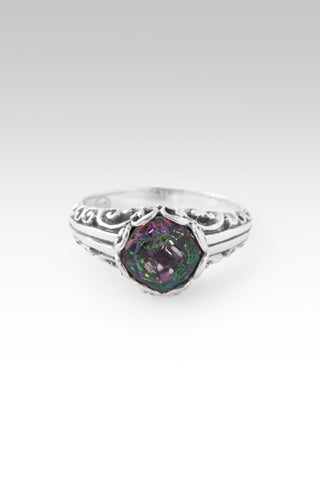 No More Worries Ring™ in Chrome Chameleon™ Mystic Quartz 5