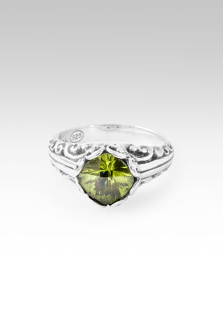 No More Tears Ring™ in Green Apple Glass 5