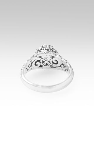 No More Worries Ring™ in Paraiba Lab Created Spinel 5