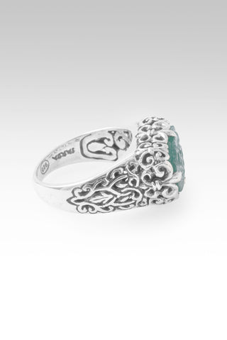 No More Runnin' Away Ring™ in Green Onyx 5