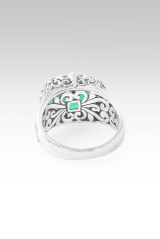 No More Runnin' Away Ring™ in Green Onyx 5