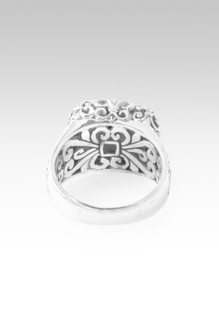 No More Runnin' Away Ring™ in Green Lab Created Quartz 5