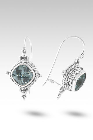 No More Shame Earrings™ in Paraiba Lab Created Spinel