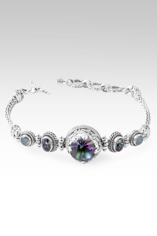 Rich in Jesus Bracelet™ in Odyssey Rose™ Mystic Quartz & Australian Opal 6.5 - 7.25