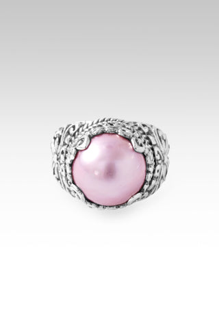 Not Alone, Never Ring™ in Pink Mabe Pearl