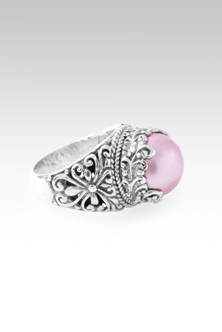 Not Alone, Never Ring™ in Pink Mabe Pearl