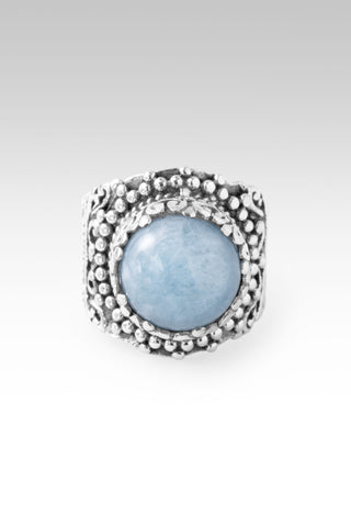 He Walks With Me Ring™ in Aquamarine 5
