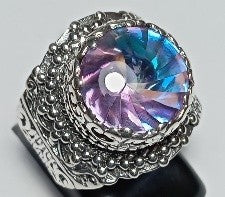 He Walks With Me Ring™ in Zodiac Fun™ Mystic Quartz 5