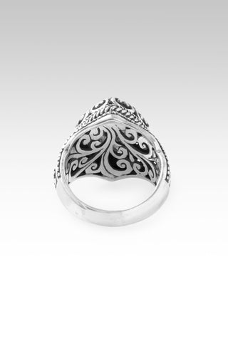 Hear My Call Ring™ in Black Onyx Mother of Pearl Quartz 5