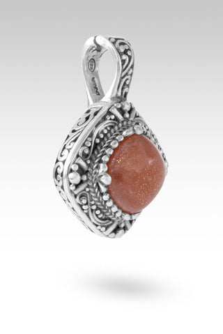 I Surrender All Pendant™ in Peach Sunstone