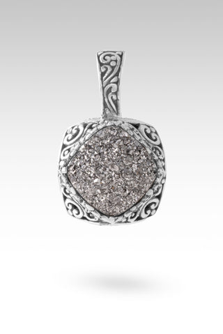 UR Light Pendant™ in Platinum Drusy