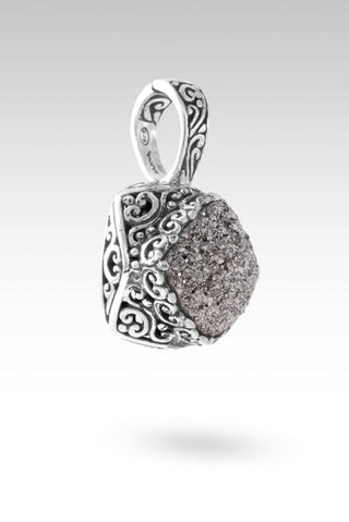 UR Light Pendant™ in Platinum Drusy