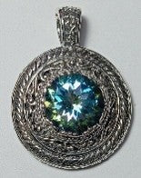 U R Chosen Pendant™ in River Ride™ Mystic Quartz