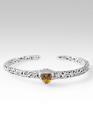 Power in Love Cuff Bracelet™ in Golden Cognac Scapolite 6.25