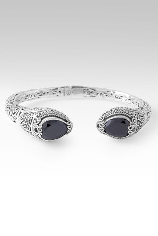 U R Beloved Tip-To-Tip Bracelet™ in Black Spinel 6.25