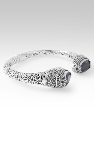 U R Beloved Tip-To-Tip Bracelet™ in Black Spinel 6.25