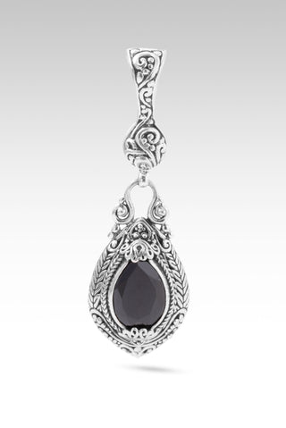 U R Always Enough Pendant™ in Black Spinel