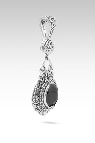 U R Always Enough Pendant™ in Black Spinel