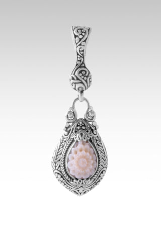 U R Always Enough Pendant™ in Pink Mother of Pearl