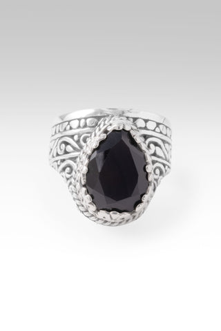 U R Cherished Ring™ in Black Spinel 5