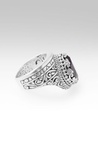 U R Cherished Ring™ in Black Spinel 5