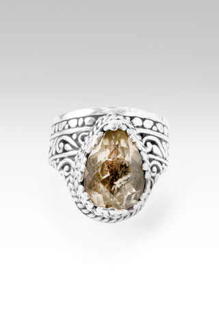 U R Cherished Ring™ in Champagne Quartz